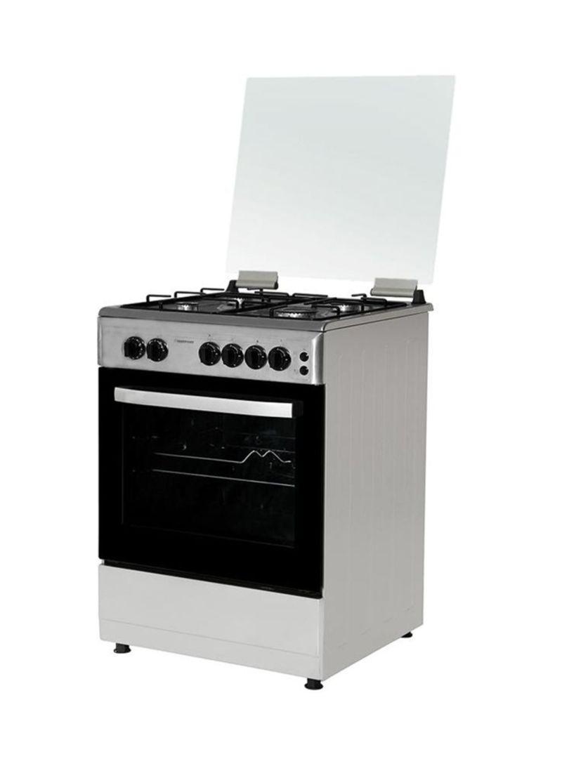 Electric Oven 64L With 4 Burner Gas Cooker WCLM-6640G6IG Silver